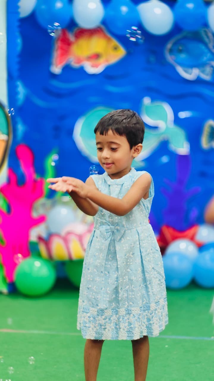 Blue Colour Day Celebration