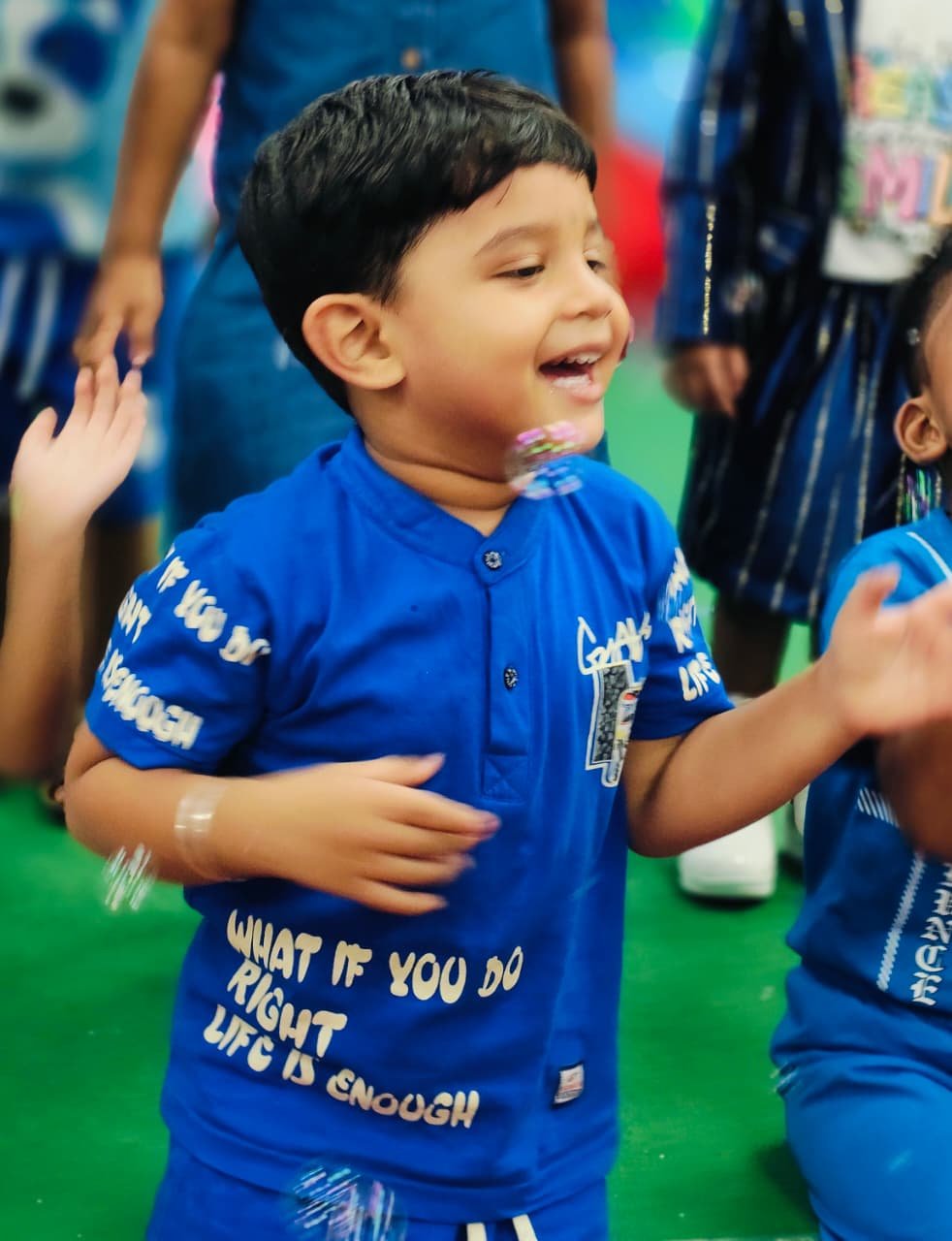Blue Colour Day Celebration