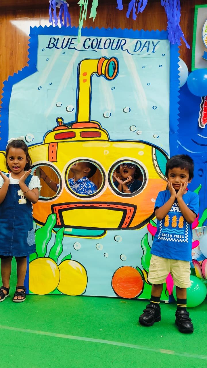 Blue Colour Day Celebration