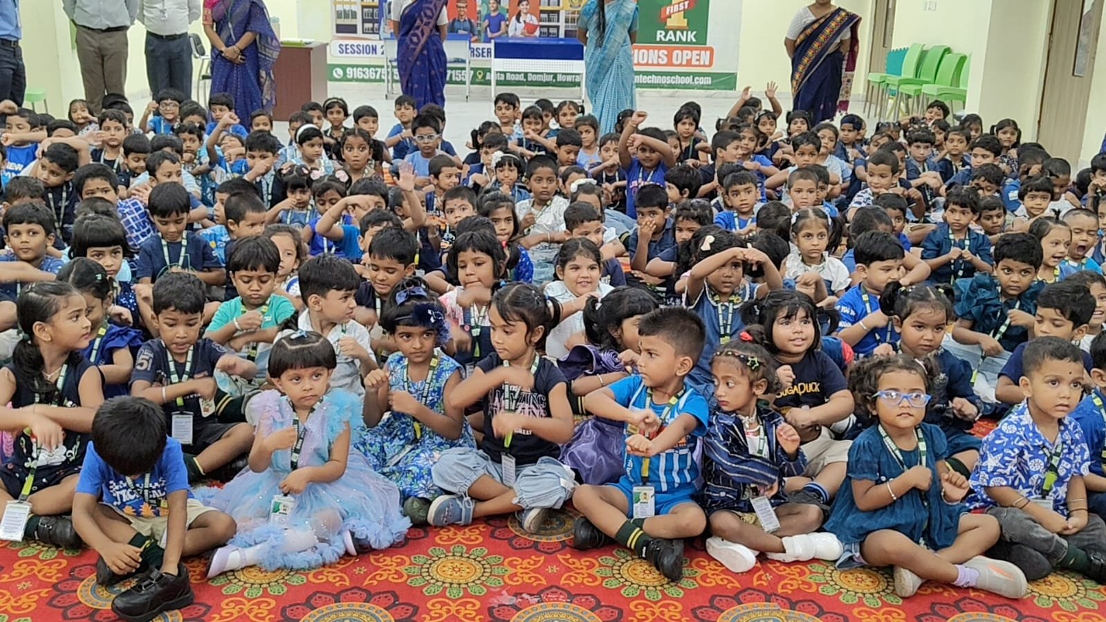 Blue Colour Day Celebration
