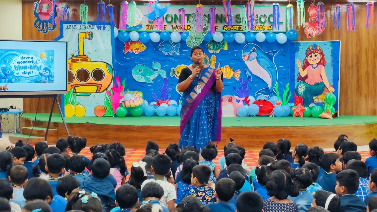 Blue Colour Day Celebration