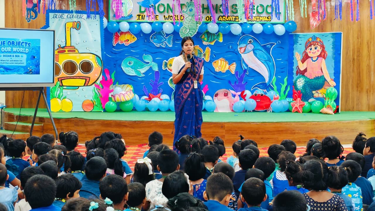 Blue Colour Day Celebration