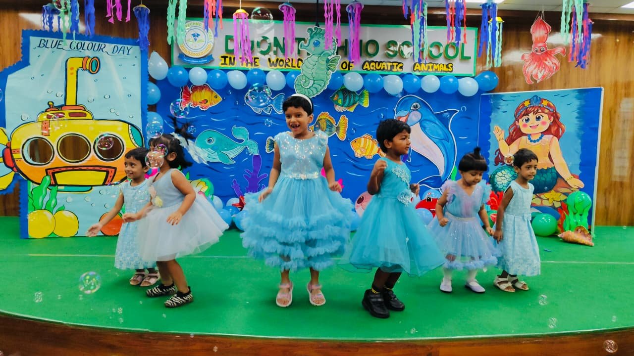 Blue Colour Day Celebration
