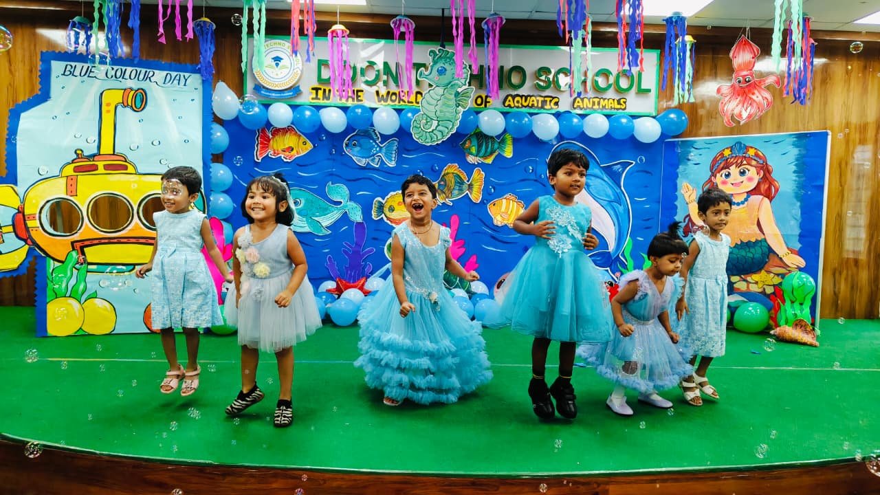 Blue Colour Day Celebration