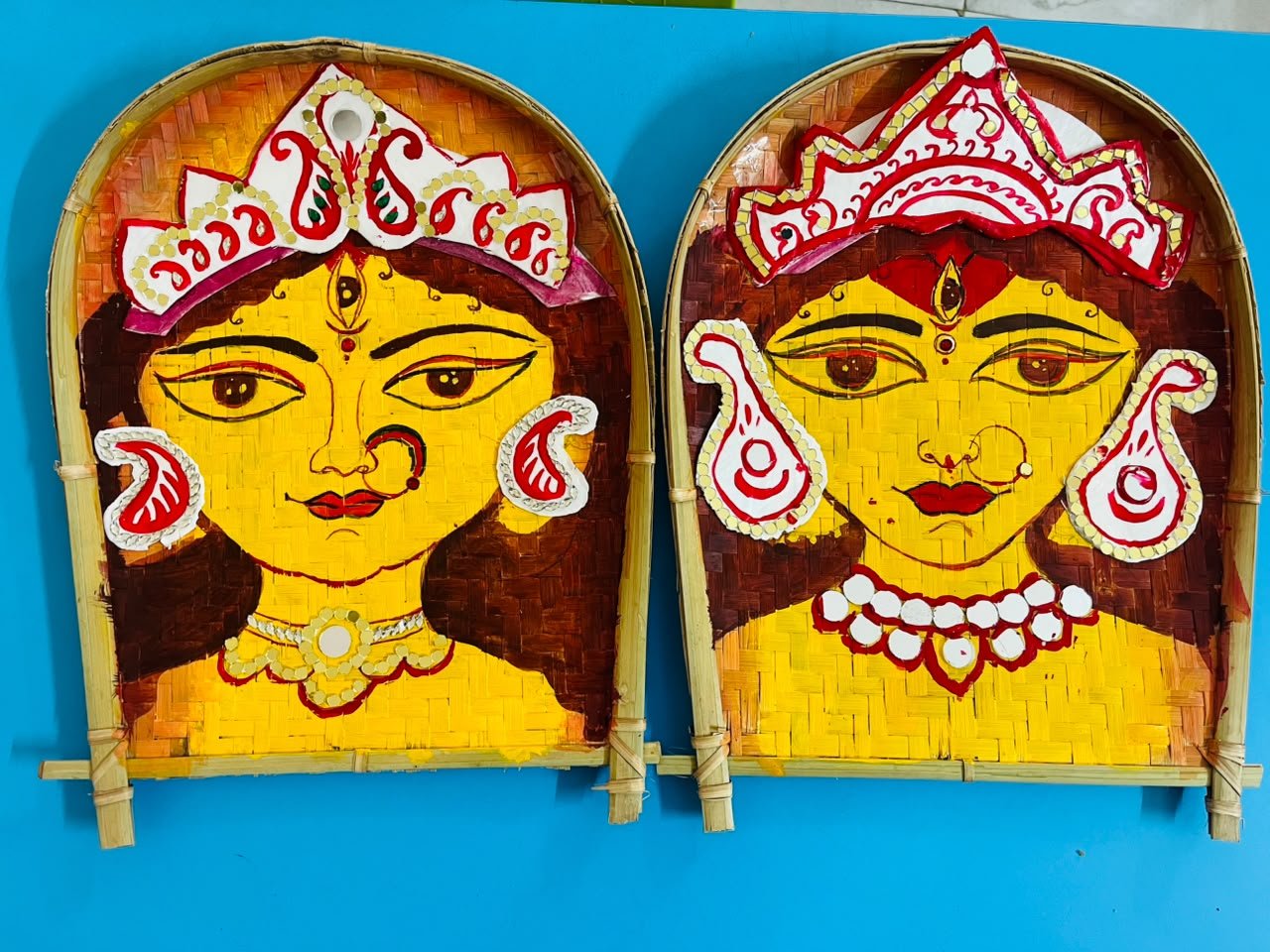 আনন্দধারা  (Durga Utsav Craft Activities) - Day 2