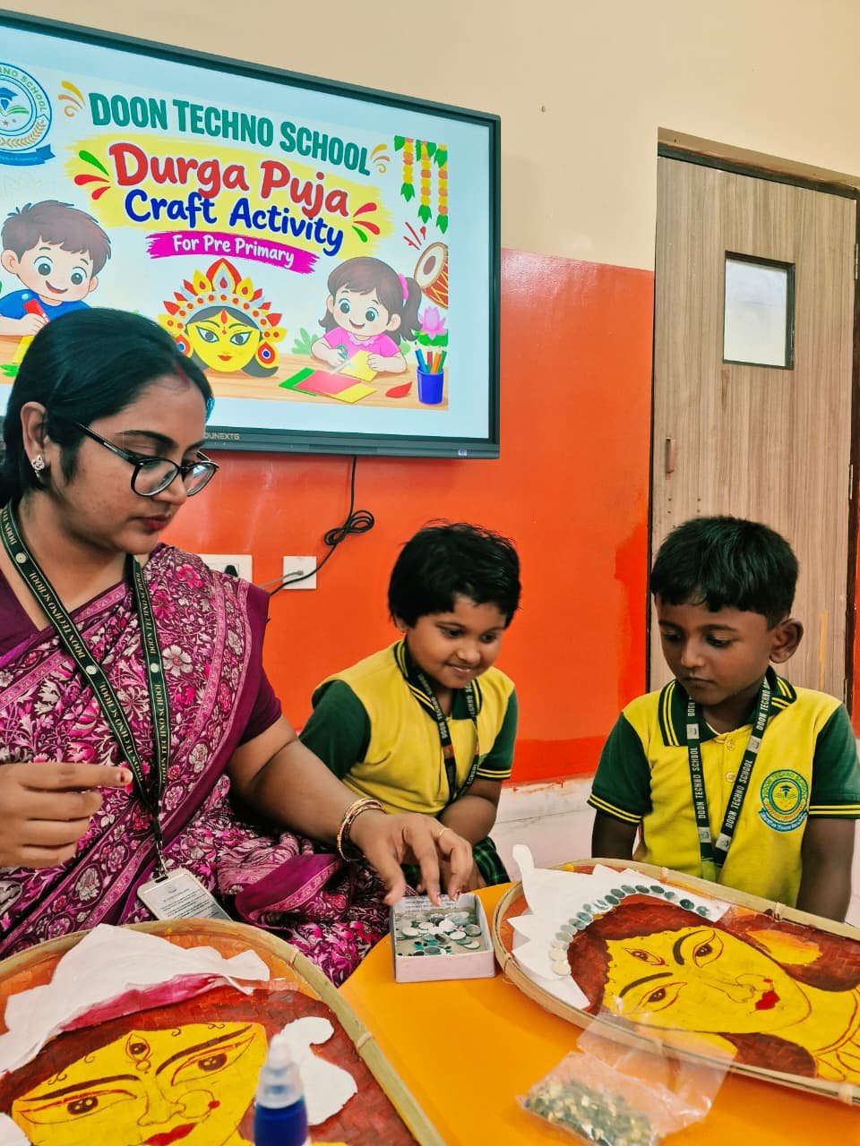 আনন্দধারা  (Durga Utsav Craft Activities) - Day 2