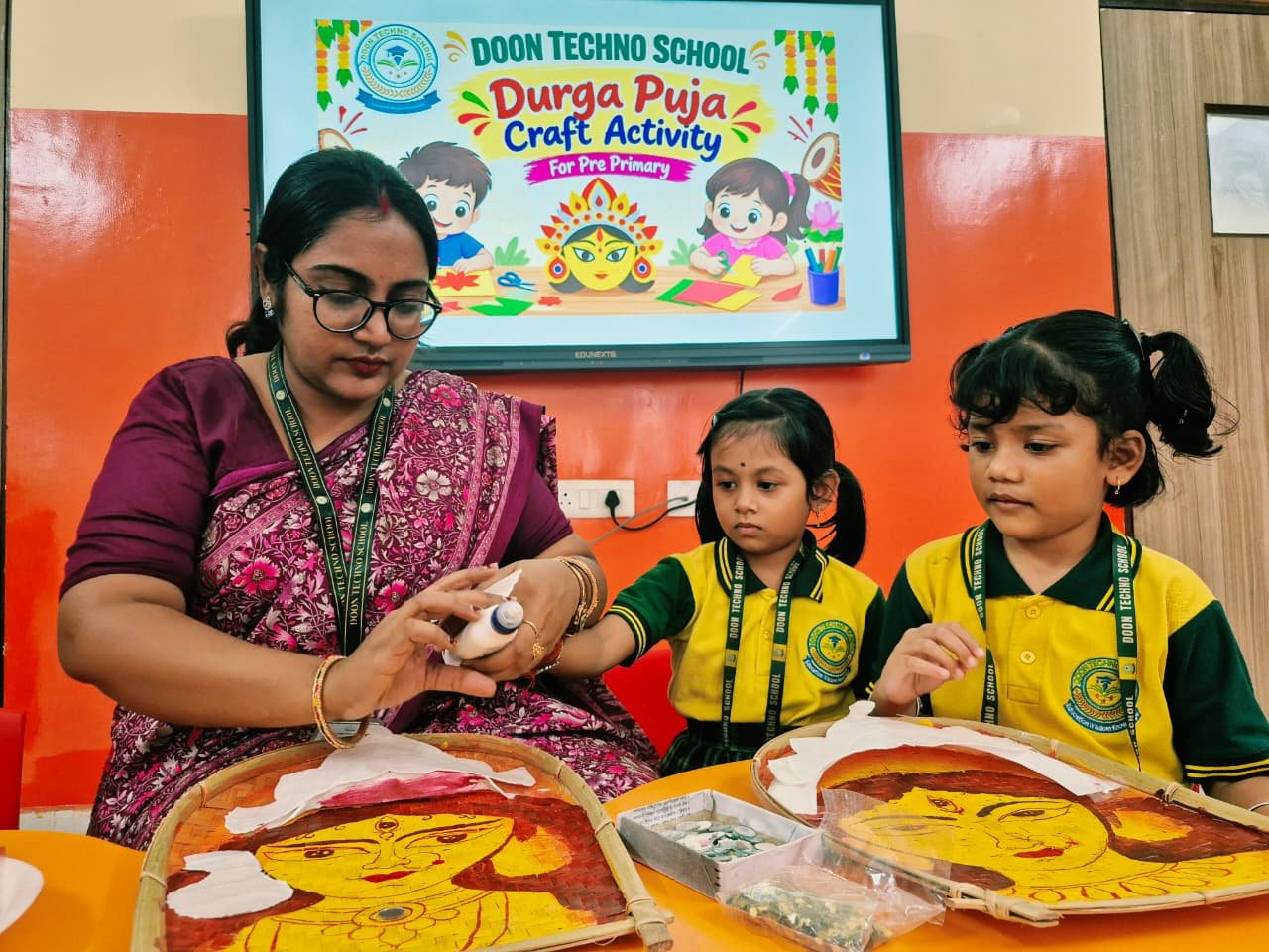 আনন্দধারা  (Durga Utsav Craft Activities) - Day 2