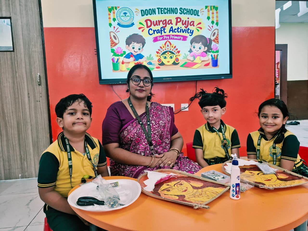 আনন্দধারা  (Durga Utsav Craft Activities) - Day 2