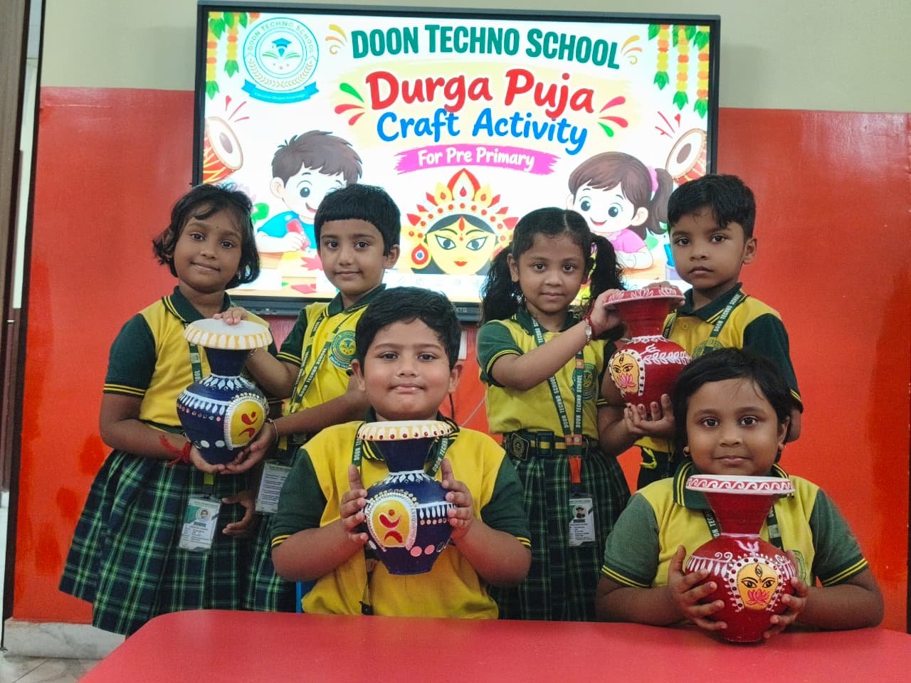আনন্দধারা  (Durga Utsav Craft Activities) - Day 3