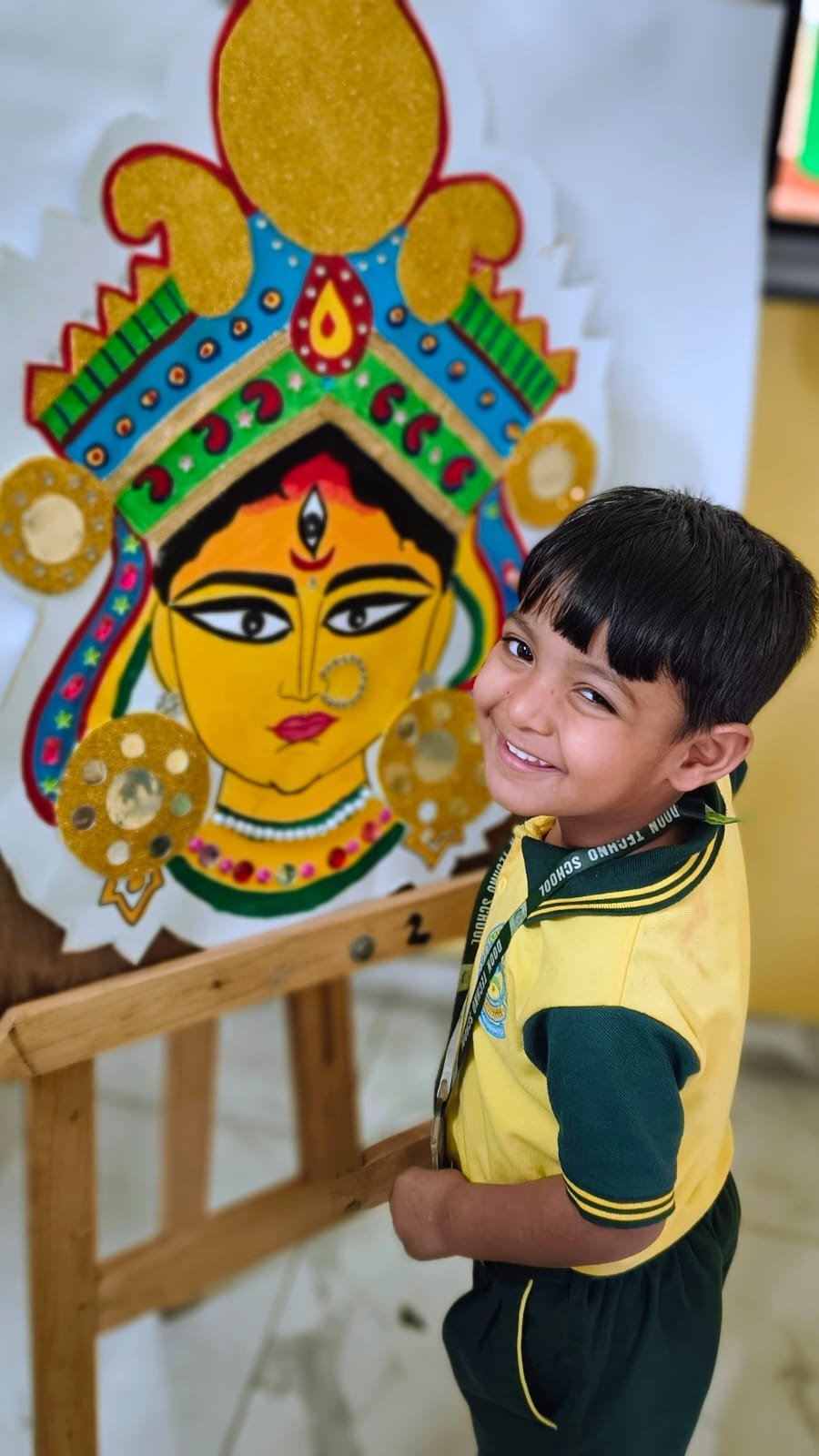 আনন্দধারা  (Durga Utsav Craft Activities) - Day 3
