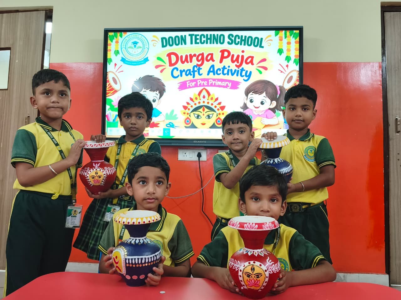 আনন্দধারা  (Durga Utsav Craft Activities) - Day 3