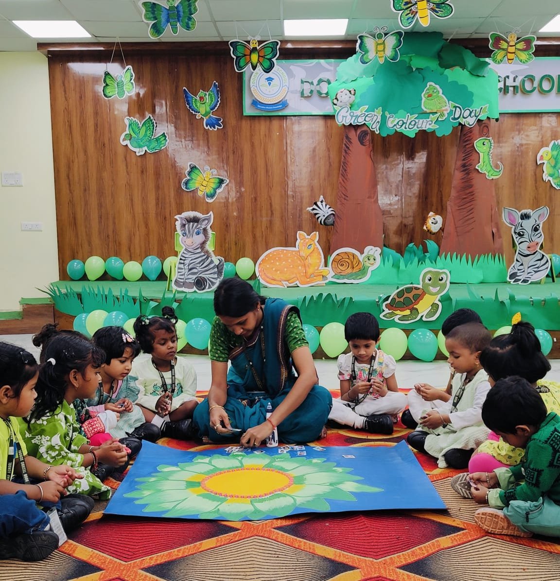 Green Colour Day Celebration