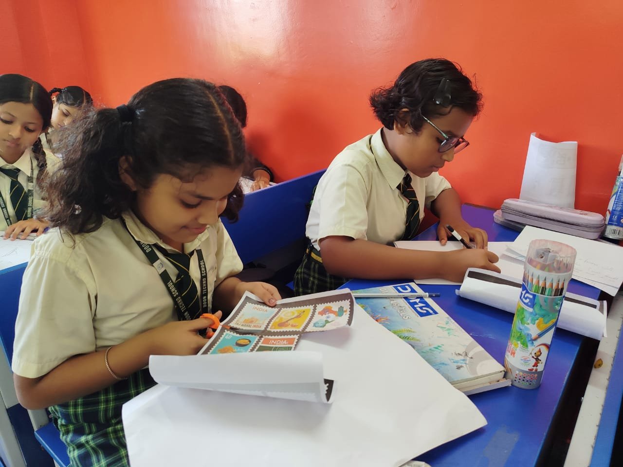 World Heritage Day Activity - Stamp Designing