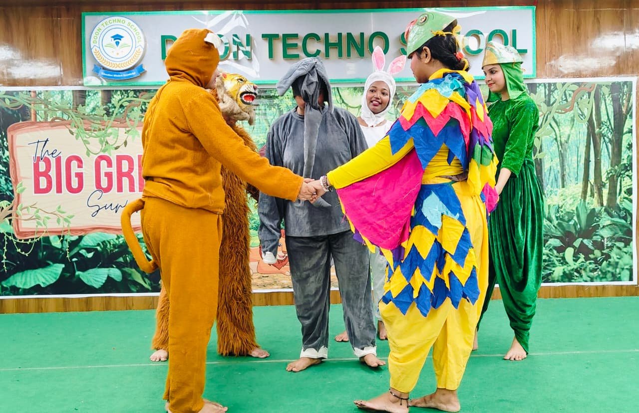 The Big Grey Surprise - Story Enactment For Pre Primary