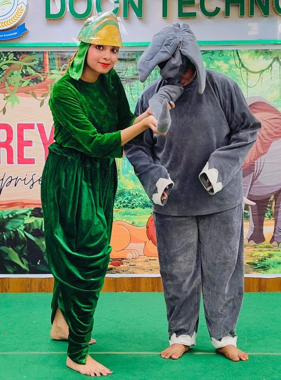 The Big Grey Surprise - Story Enactment For Pre Primary