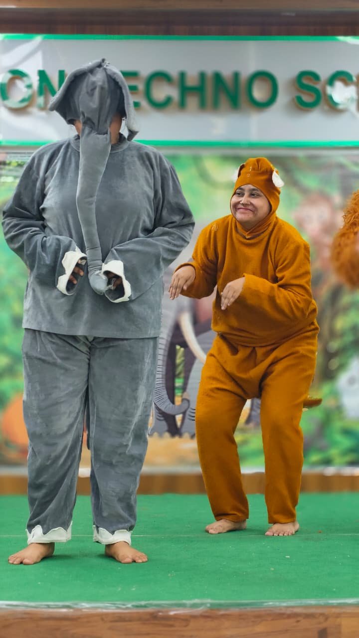 The Big Grey Surprise - Story Enactment For Pre Primary