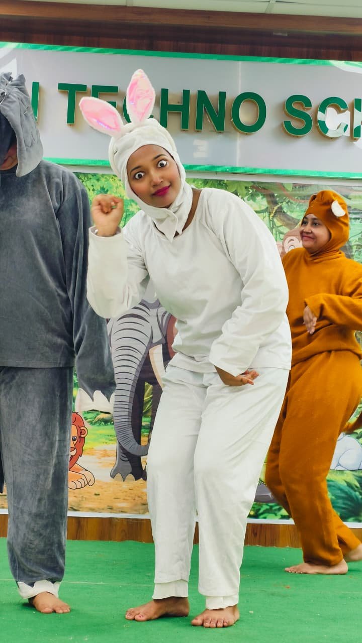 The Big Grey Surprise - Story Enactment For Pre Primary