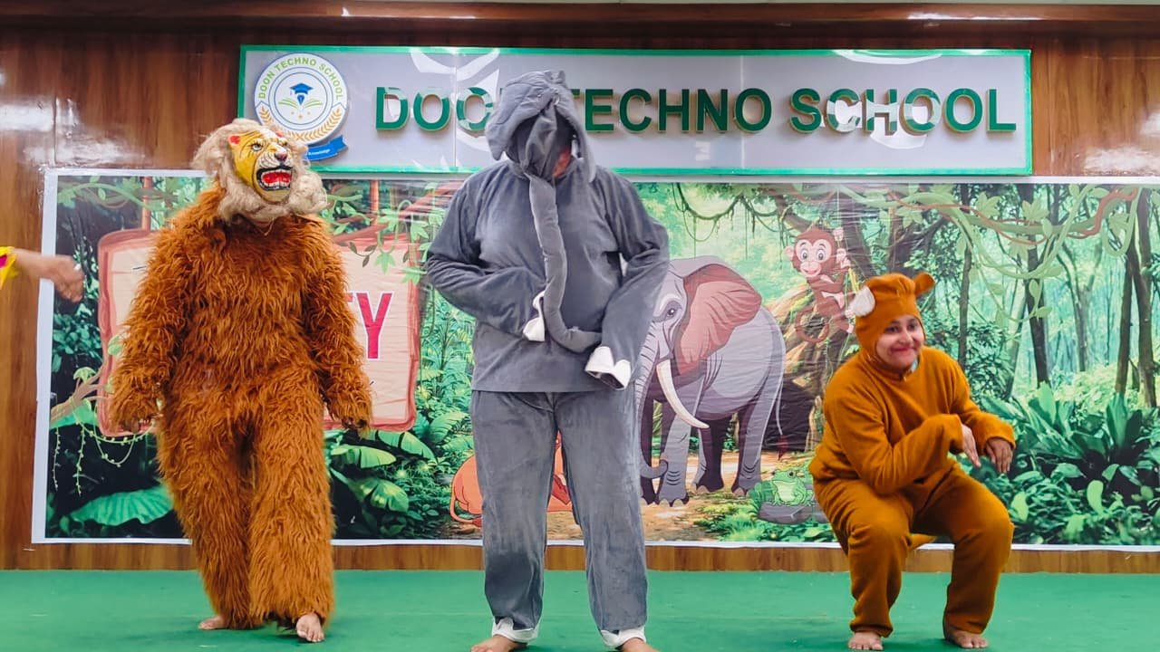 The Big Grey Surprise - Story Enactment For Pre Primary