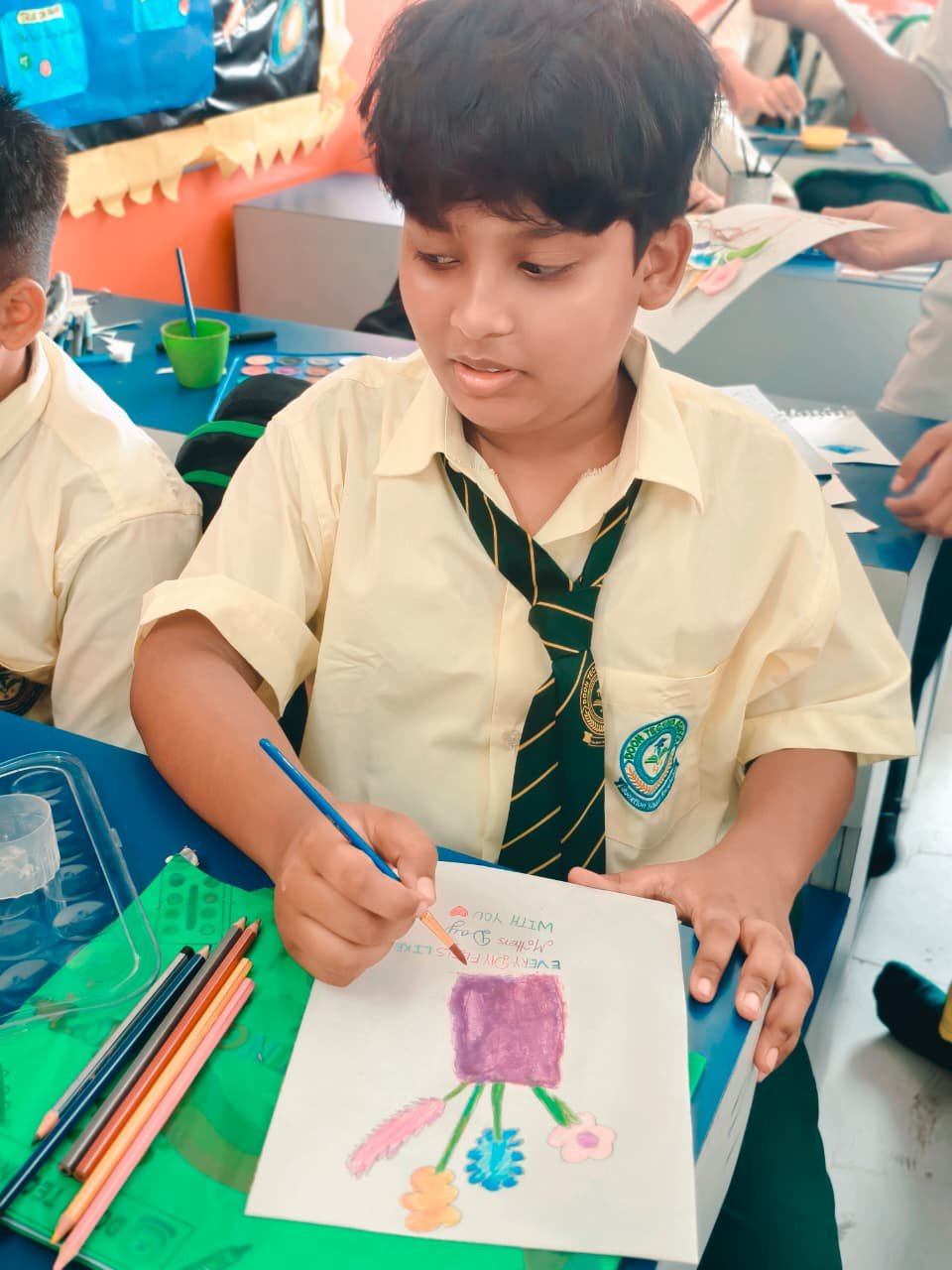 Mother's Day Craft Activities by class 1 onwards (M.O.M. -Makers of Magic)