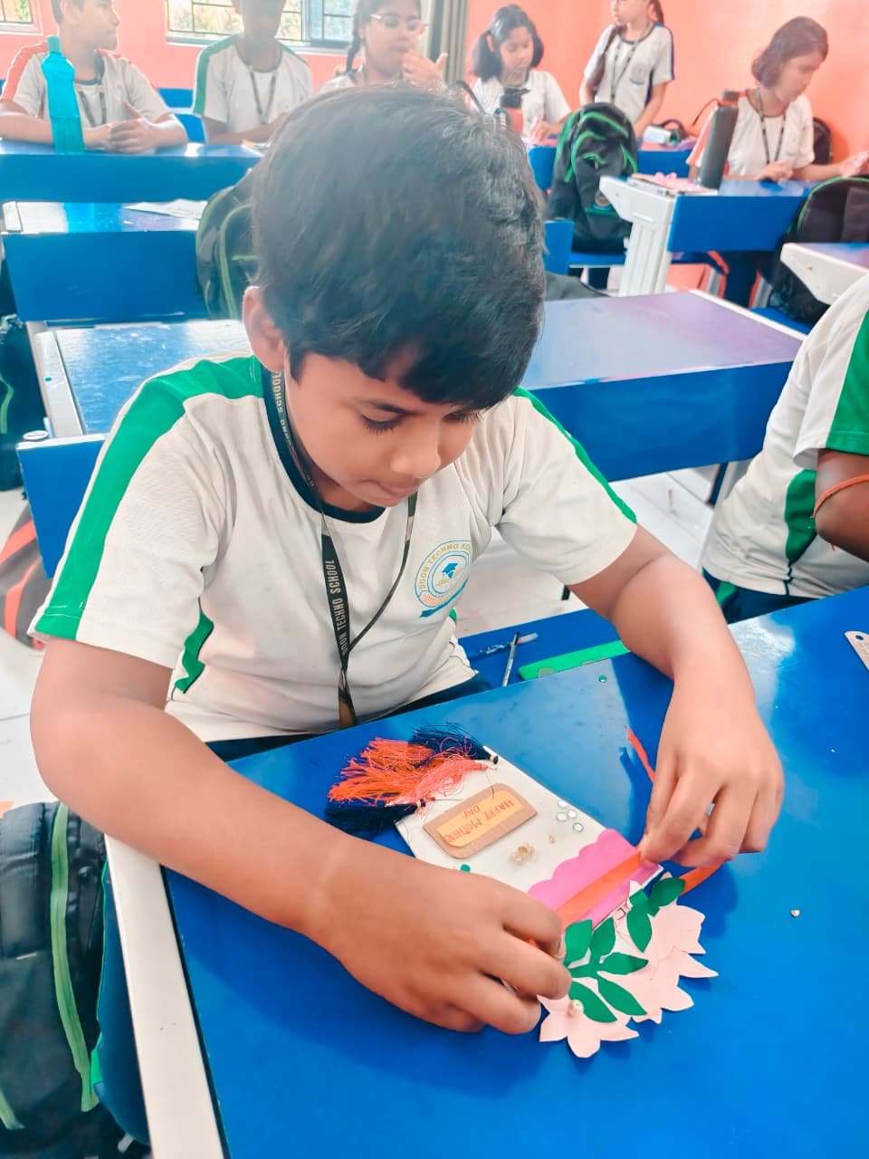 Mother's Day Craft Activities by class 1 onwards (M.O.M. -Makers of Magic)