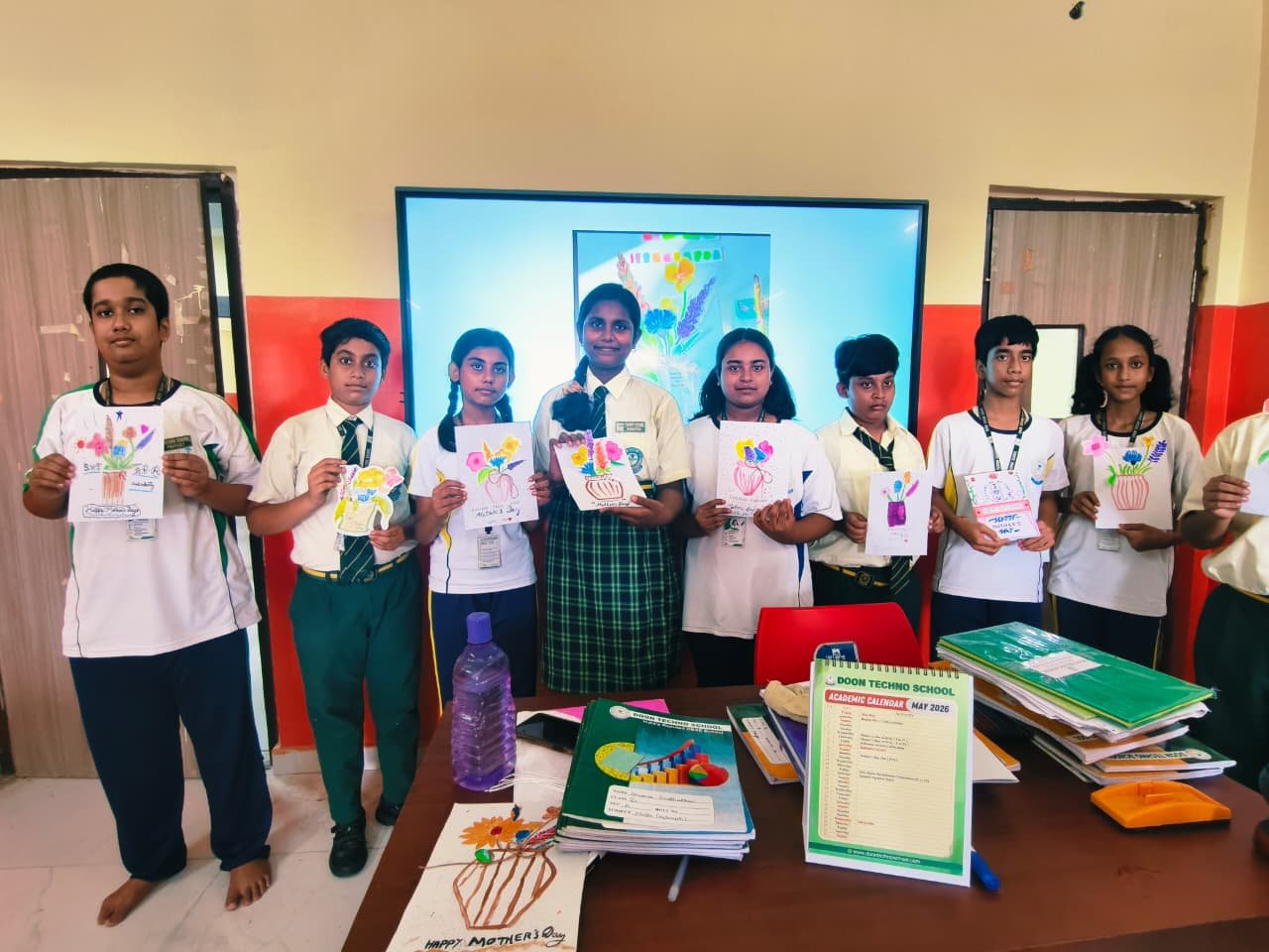 Mother's Day Craft Activities by class 1 onwards (M.O.M. -Makers of Magic)