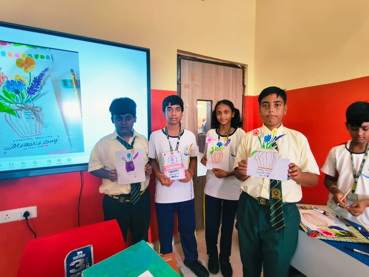 Mother's Day Craft Activities by class 1 onwards (M.O.M. -Makers of Magic)