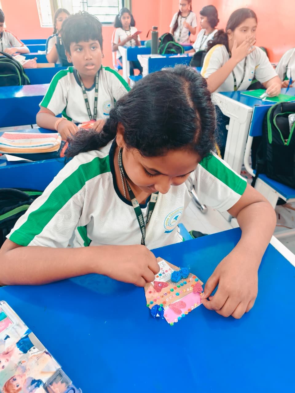 Mother's Day Craft Activities by class 1 onwards (M.O.M. -Makers of Magic)
