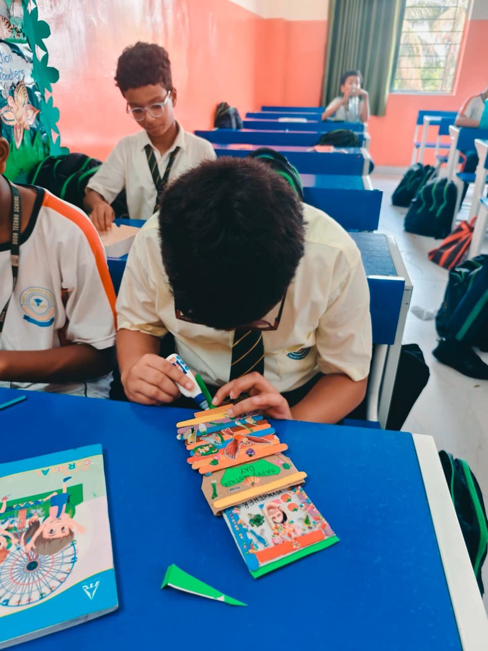 Mother's Day Craft Activities by class 1 onwards (M.O.M. -Makers of Magic)