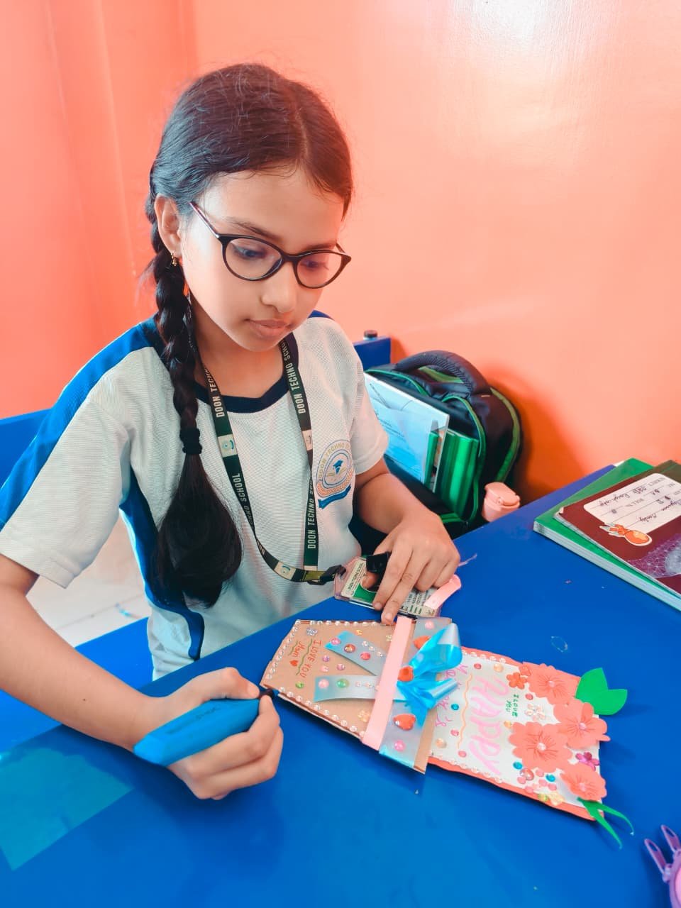 Mother's Day Craft Activities by class 1 onwards (M.O.M. -Makers of Magic)