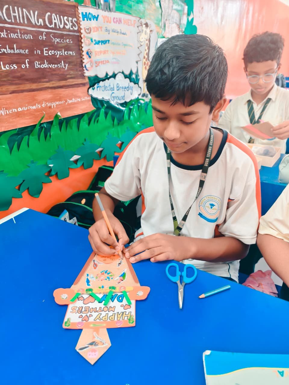 Mother's Day Craft Activities by class 1 onwards (M.O.M. -Makers of Magic)