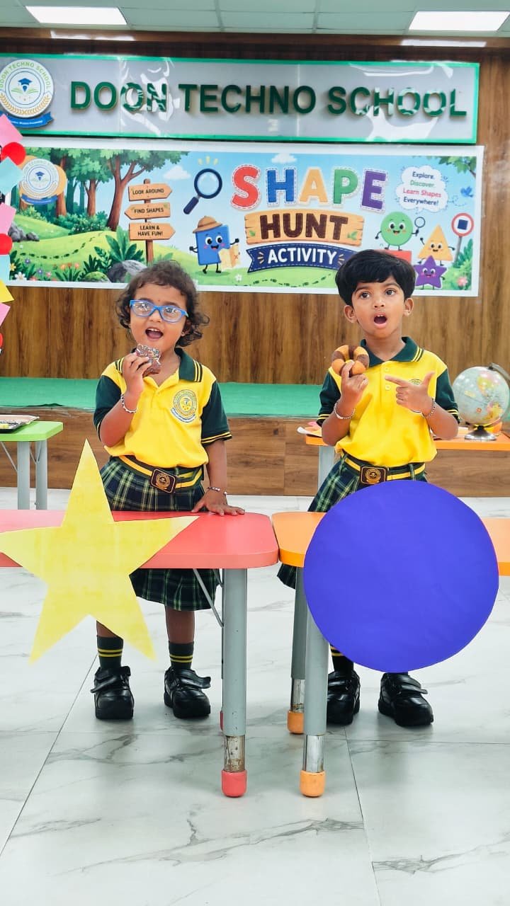 Shape Hunt Activity - Play Group and Nursery