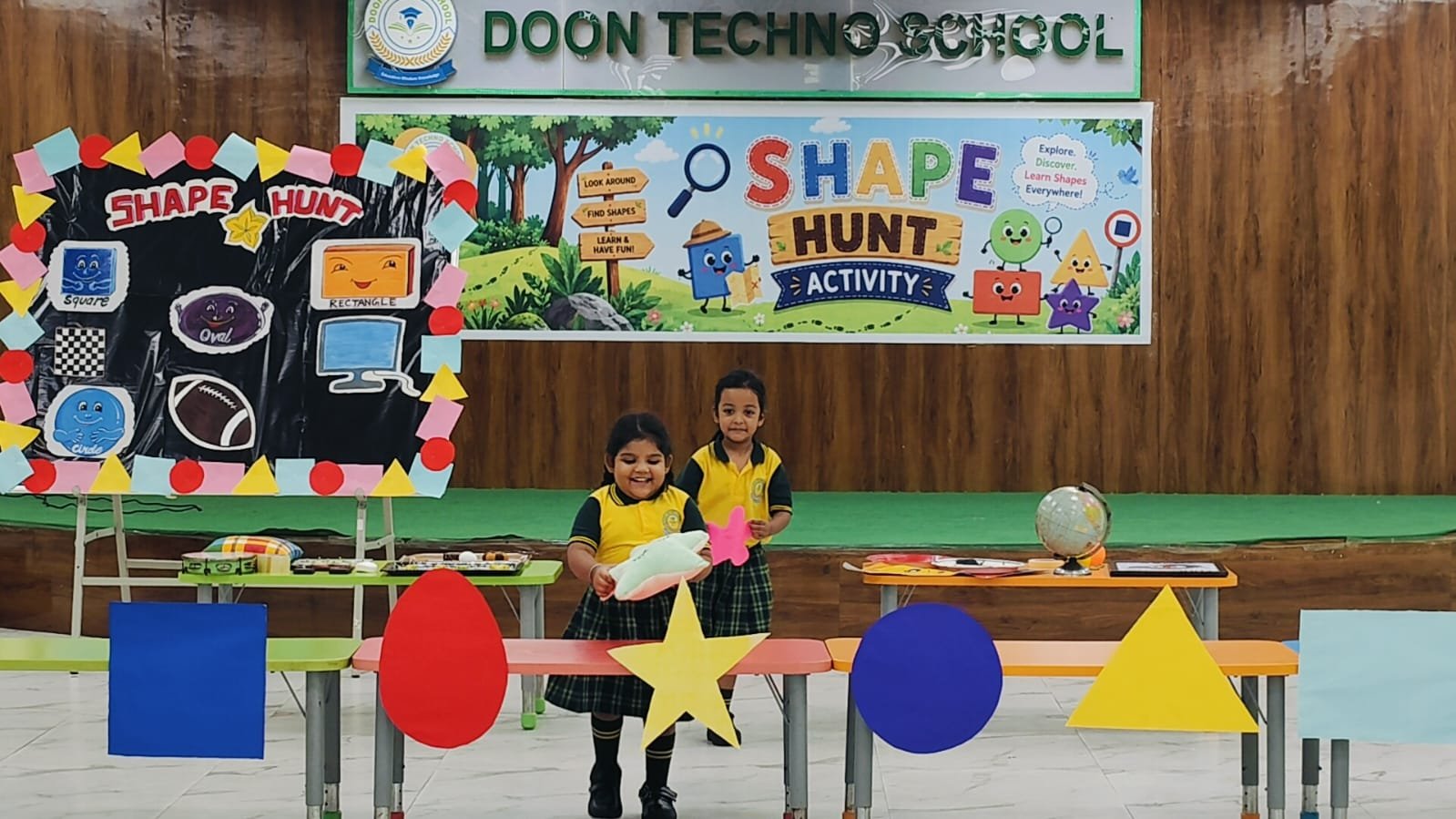 Shape Hunt Activity - Play Group and Nursery