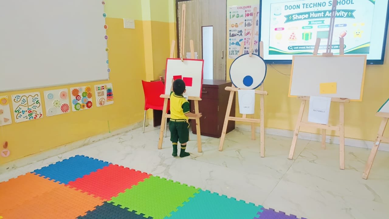 Shape Hunt Activity - Play Group and Nursery