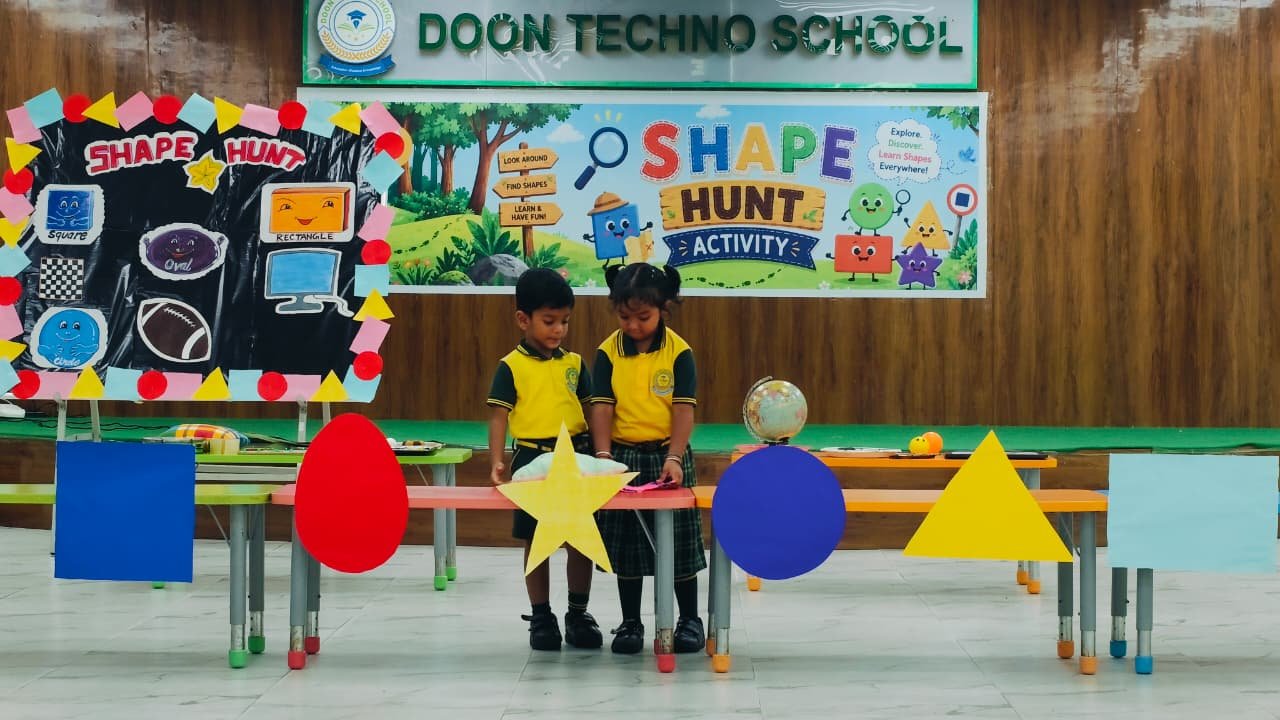Shape Hunt Activity - Play Group and Nursery