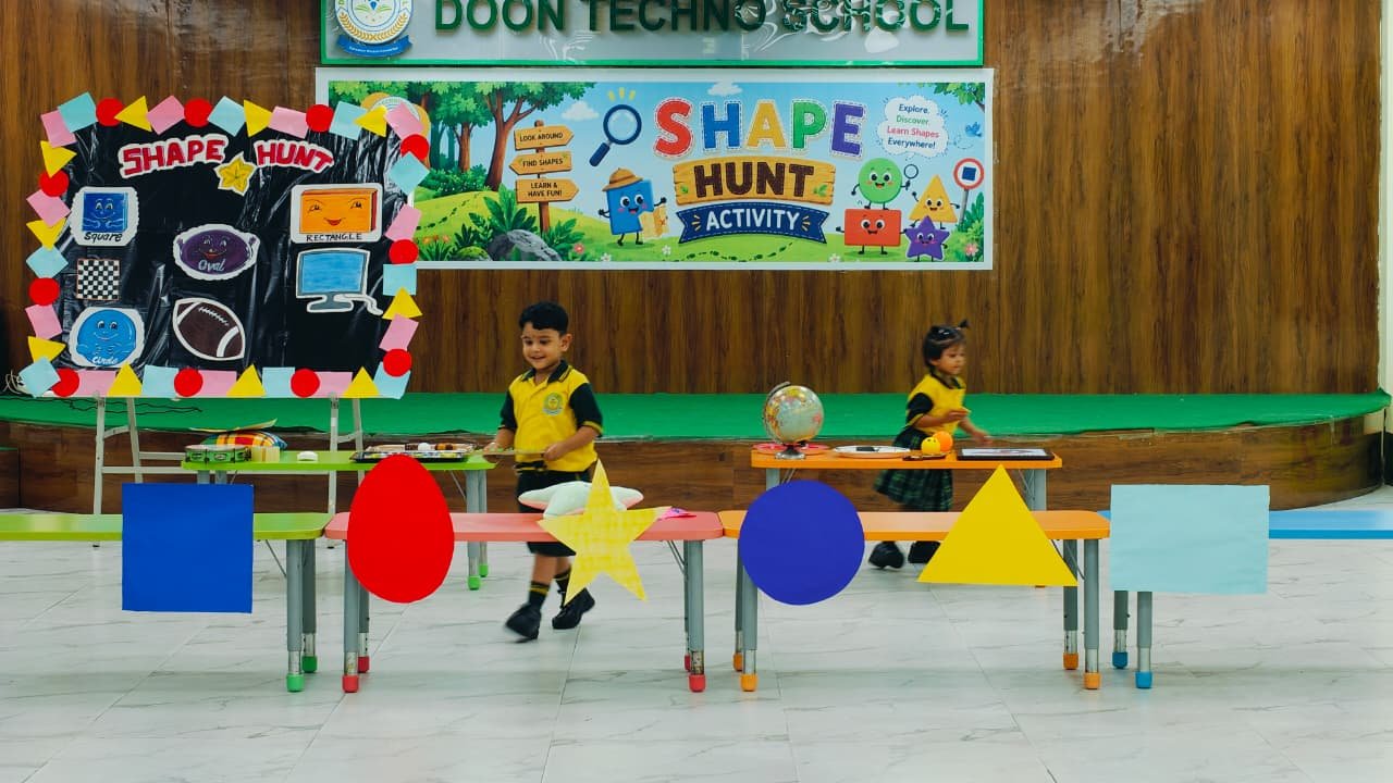 Shape Hunt Activity - Play Group and Nursery