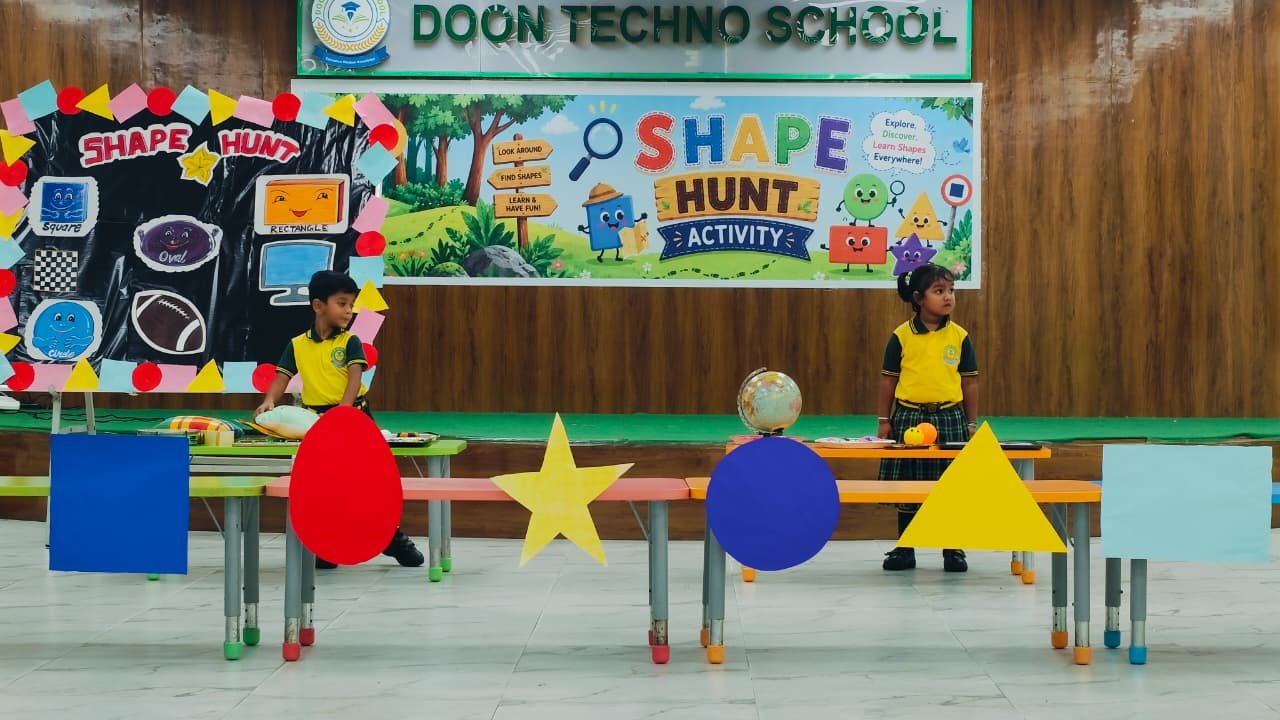 Shape Hunt Activity - Play Group and Nursery