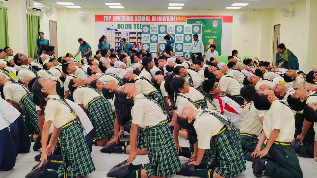 Special Assembly on International Yoga Day and World Music Day