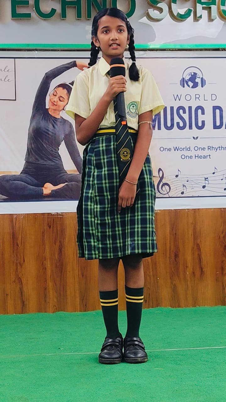 Special Assembly on International Yoga Day and World Music Day