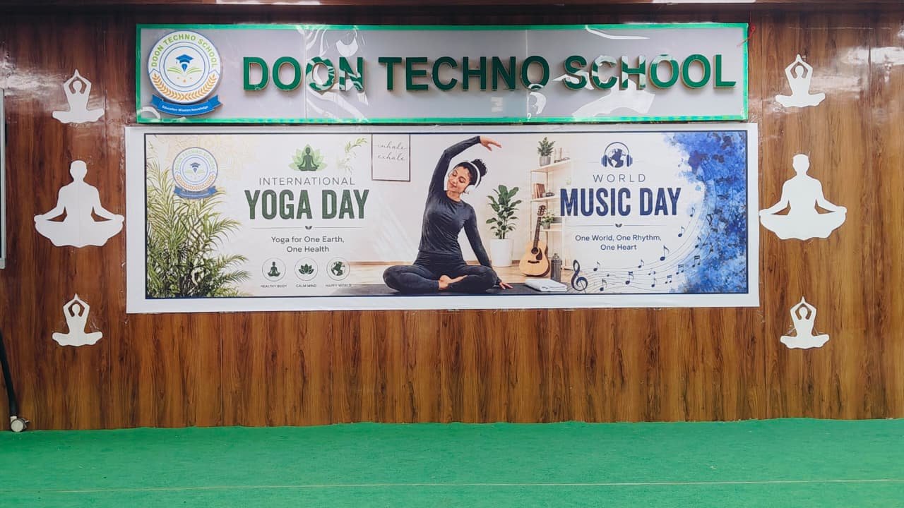 Special Assembly on International Yoga Day and World Music Day