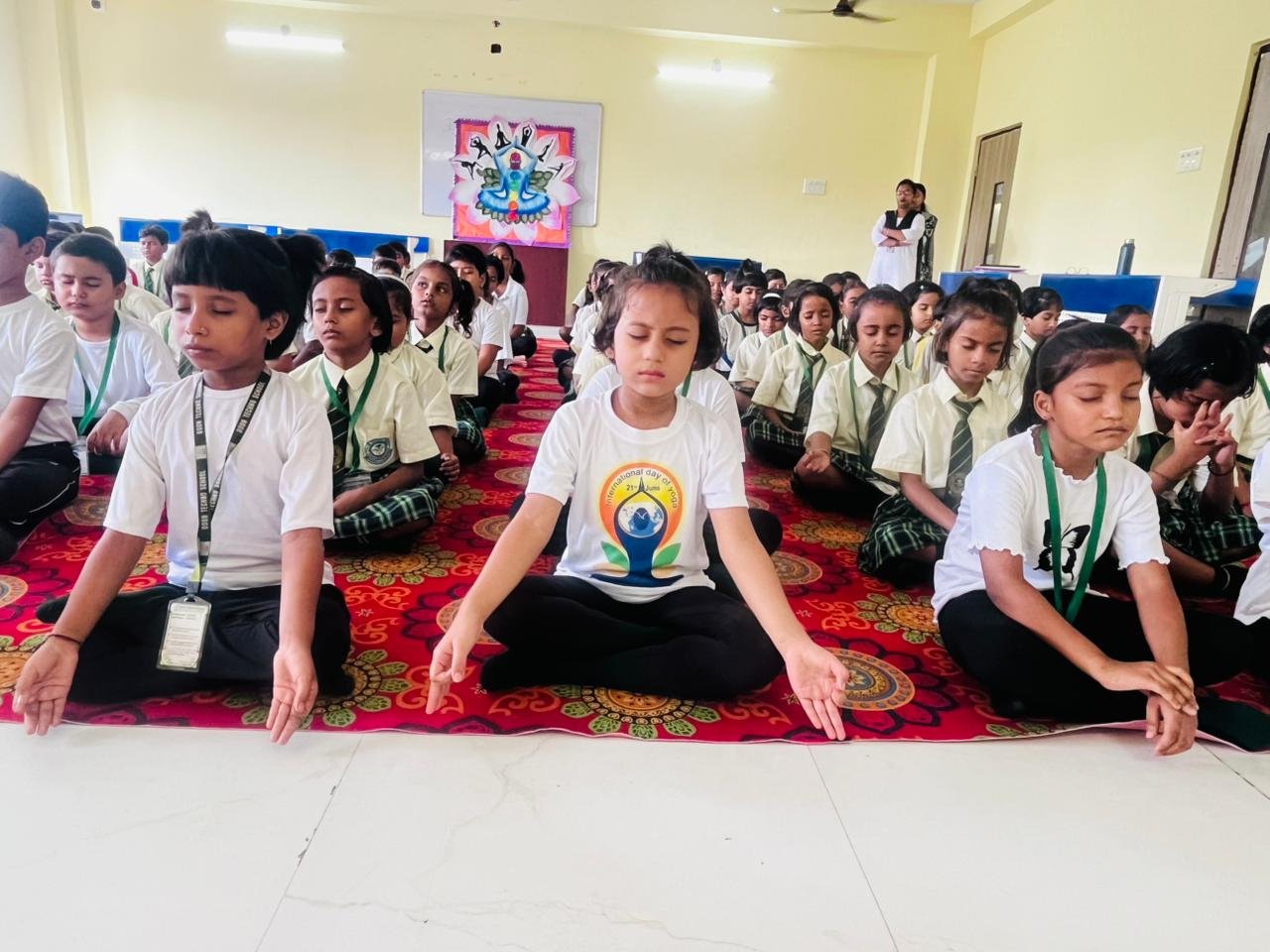 Special Assembly on International Yoga Day and World Music Day