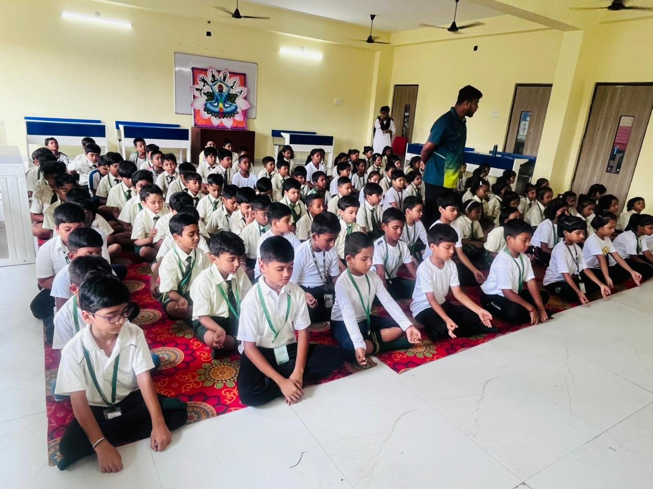 Special Assembly on International Yoga Day and World Music Day