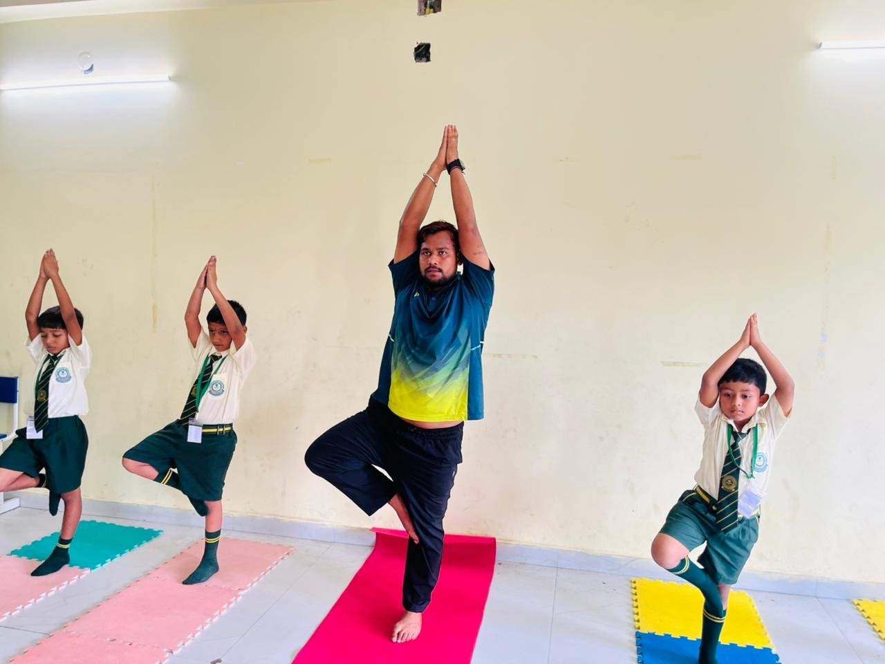 Special Assembly on International Yoga Day and World Music Day