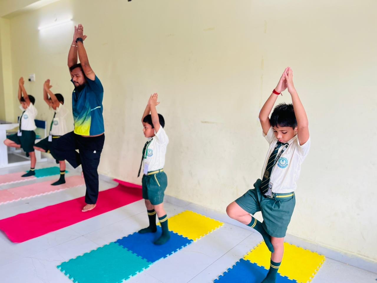 Special Assembly on International Yoga Day and World Music Day