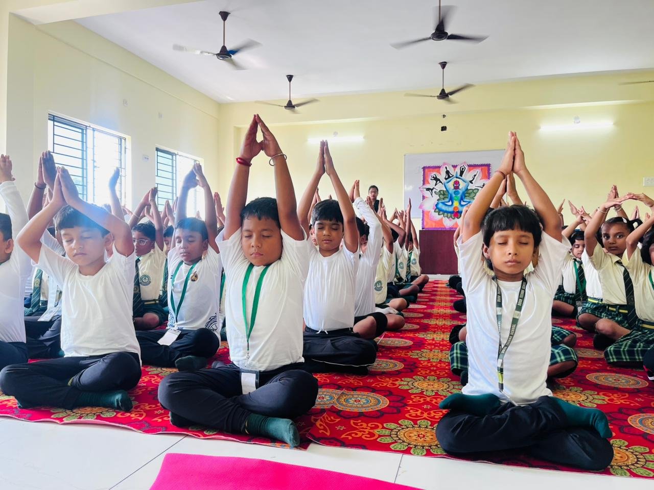 Special Assembly on International Yoga Day and World Music Day