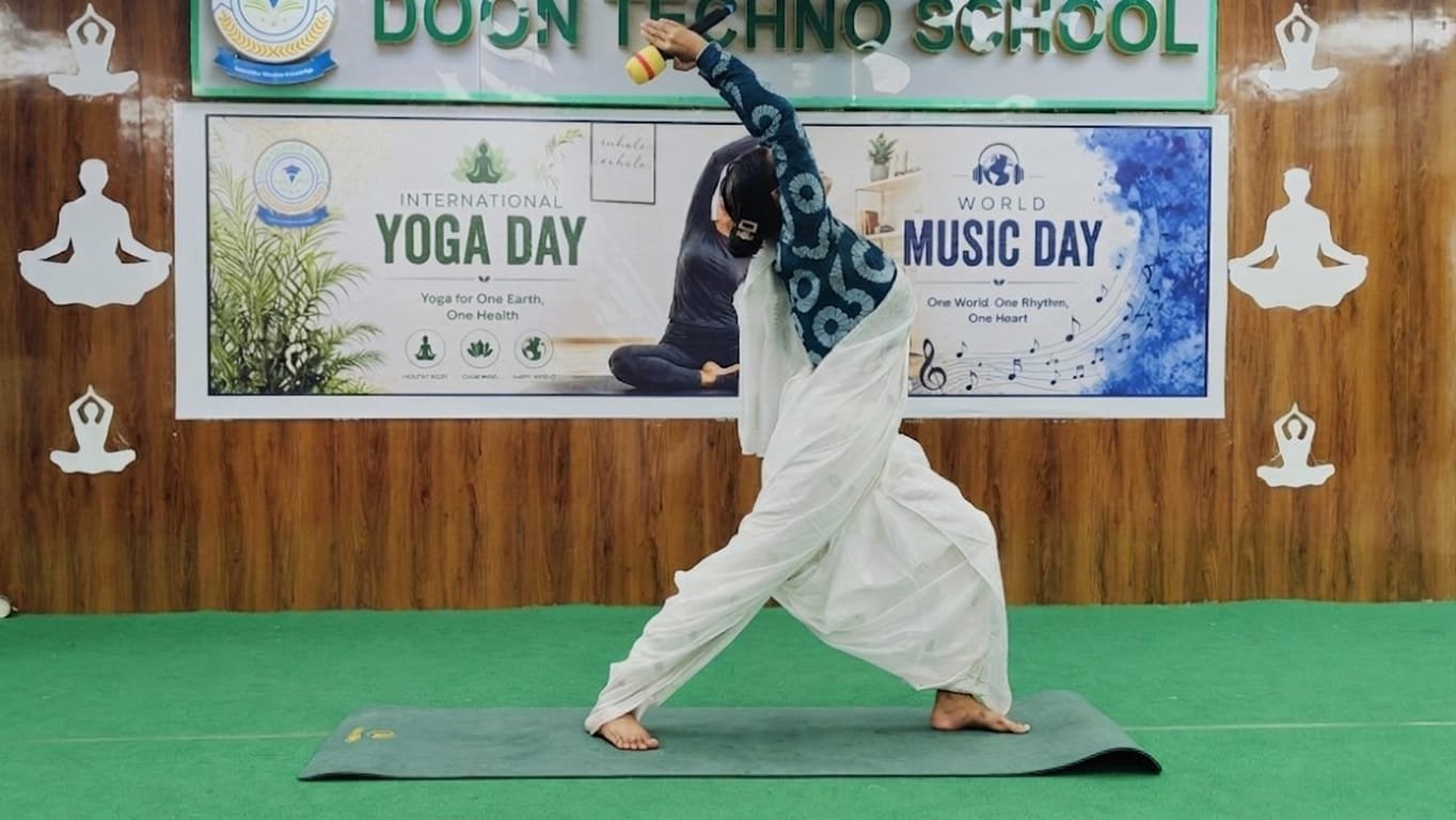 Special Assembly on International Yoga Day and World Music Day