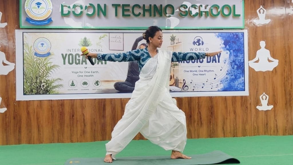 Special Assembly on International Yoga Day and World Music Day
