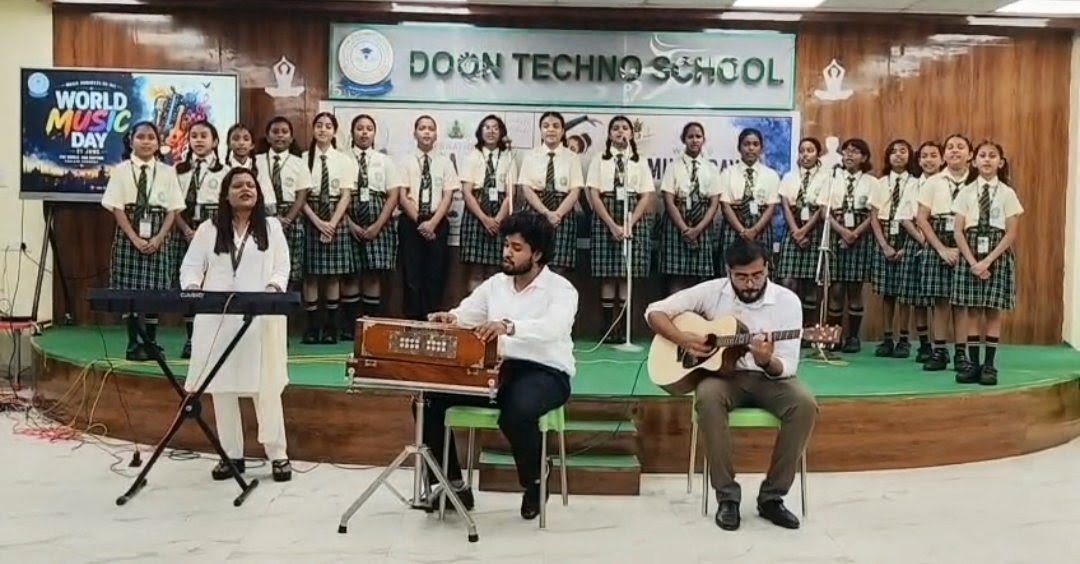 Special Assembly on International Yoga Day and World Music Day