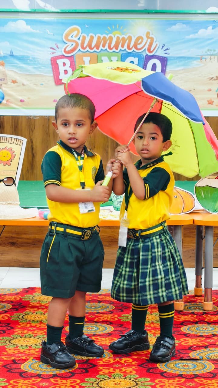 Summer Bingo Activities - For Pre Primary Students