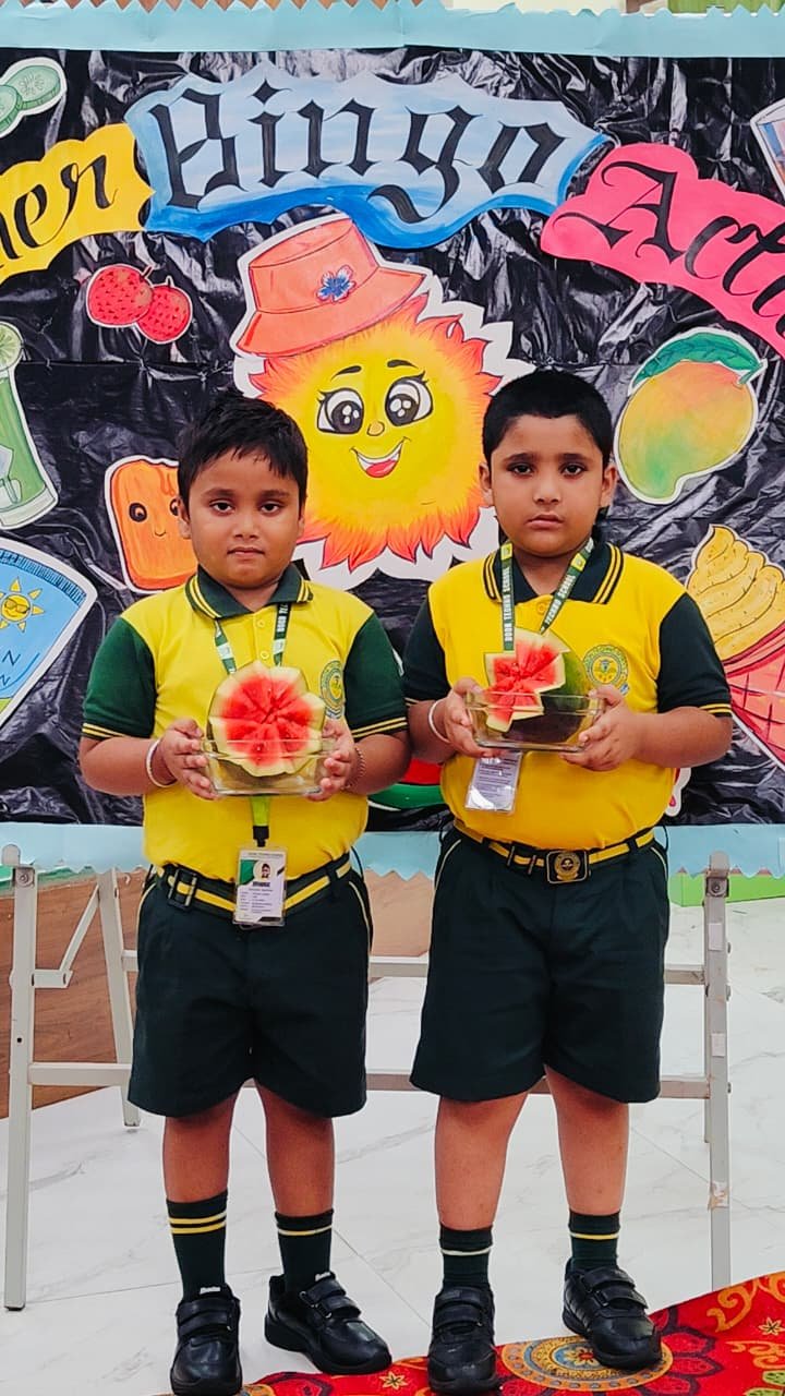 Summer Bingo Activities - For Pre Primary Students