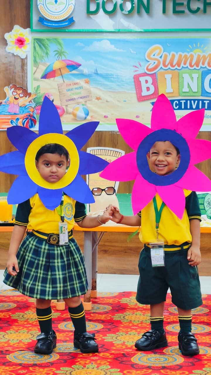 Summer Bingo Activities - For Pre Primary Students